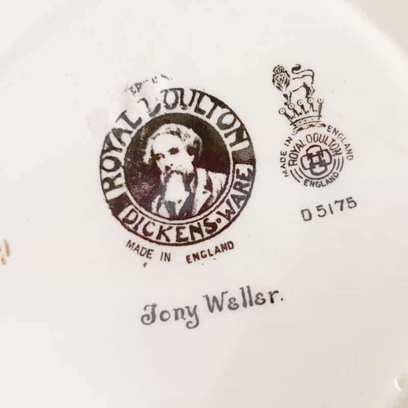 Royal Doulton Dickensware Dish Mr Pickwick D6327