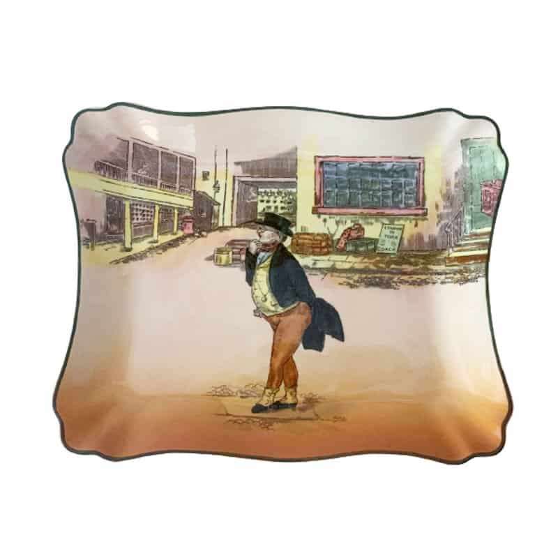 Royal Doulton Dickensware Dish Mr Pickwick D6327