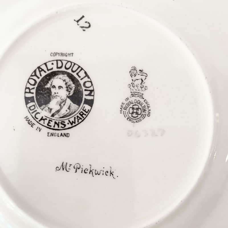 Royal Doulton Dickensware Side Plate Tony Weller D5175