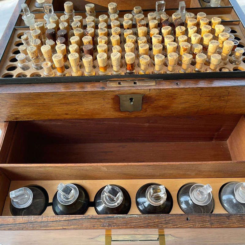 Victorian Ashton and Parsons Homeopathic Pharmacy London Box