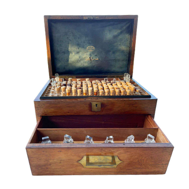 Victorian Ashton and Parsons Homeopathic Pharmacy London Box