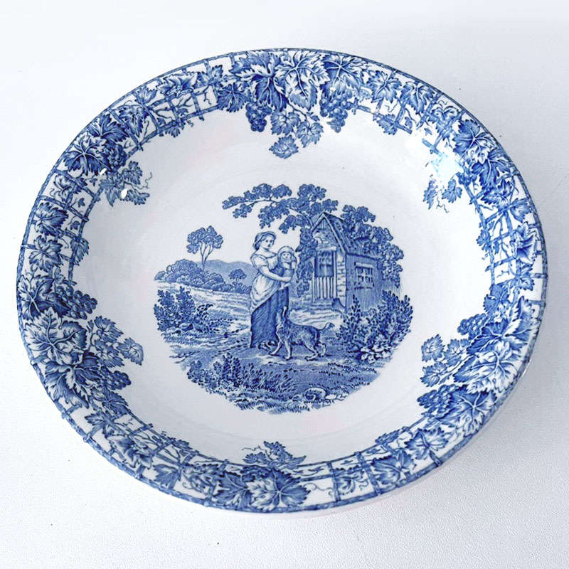 Copeland Spode Blue Byron Cereal Bowl