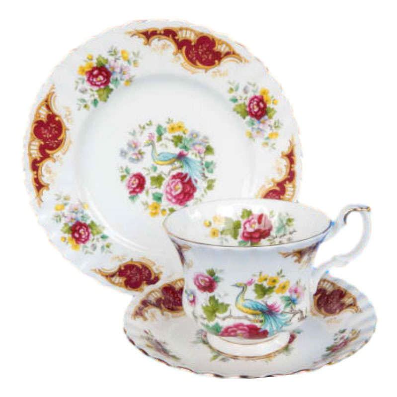 Royal Albert Chatelaine Pattern Trio