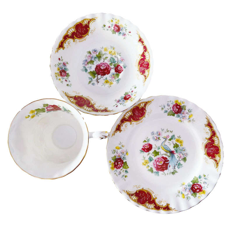 Royal Albert Chatelaine Pattern Trio