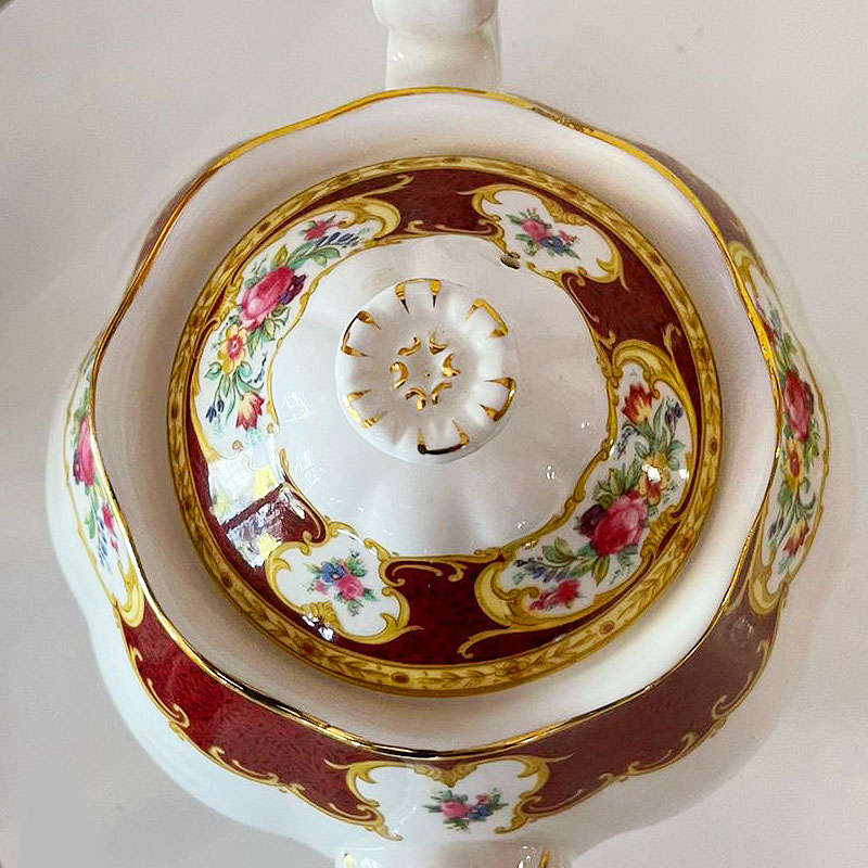 Royal Albert Lady Hamilton Pattern Teapot