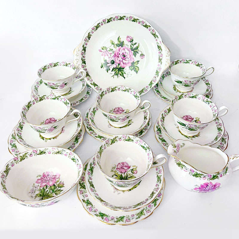 Royal Albert Cotswold Pattern Tea Set