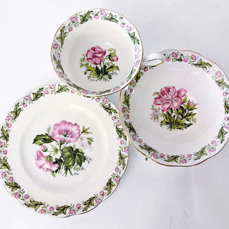 Royal Albert Cotswold Pattern Tea Set