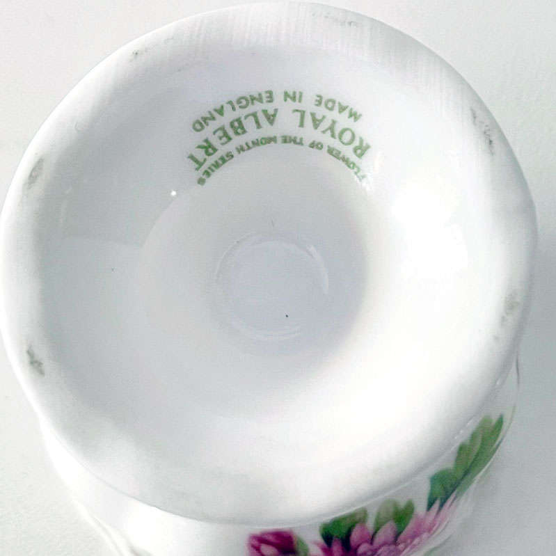 Royal Albert Flower of The Month March Egg Cup