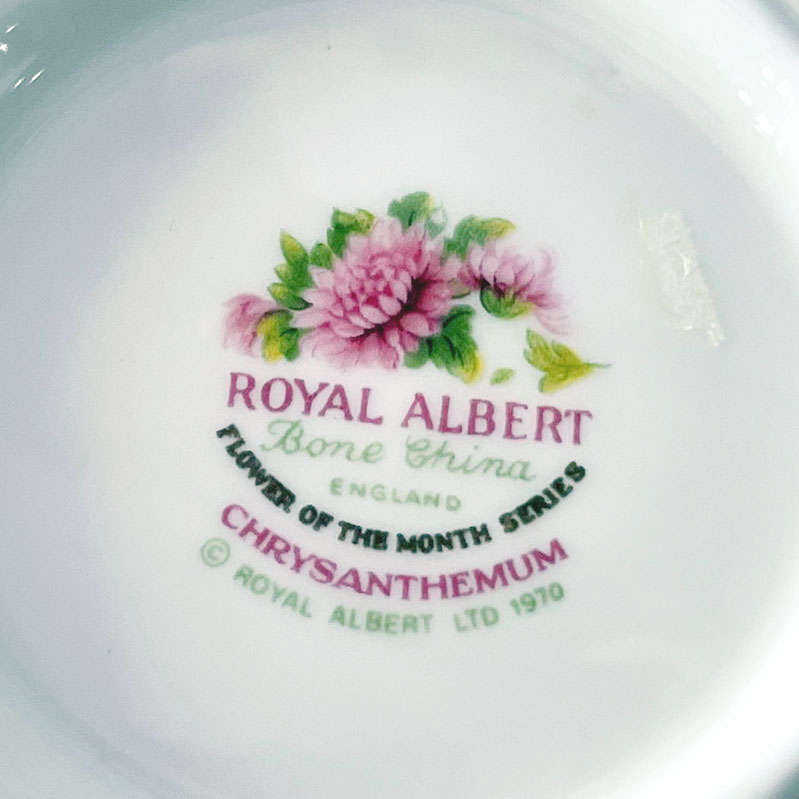 Royal Albert Flower of The Month November Mug