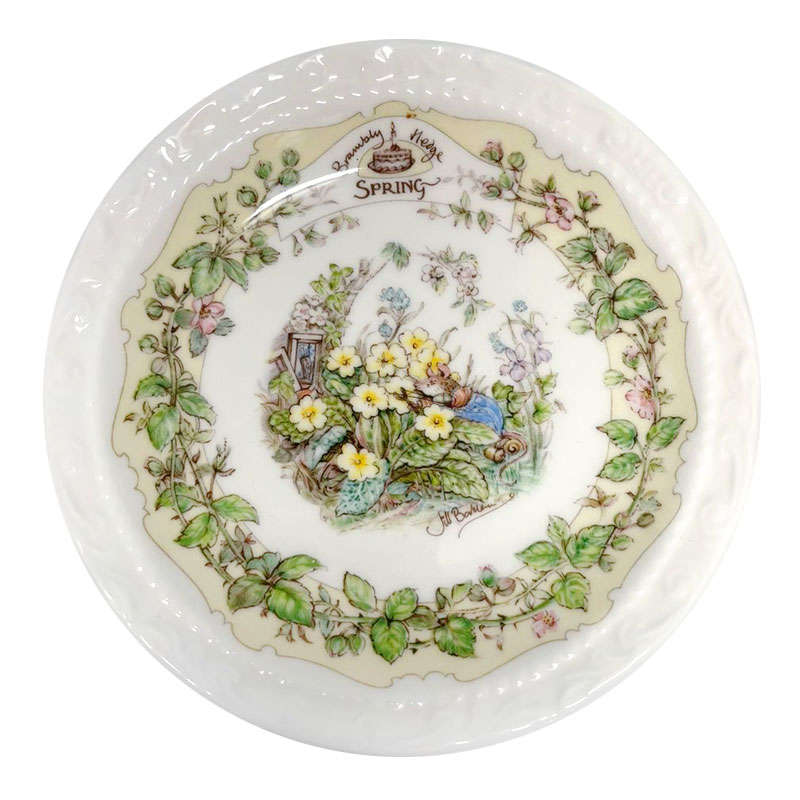 Brambly Hedge Royal Doulton Set Of Four Seasons Plates