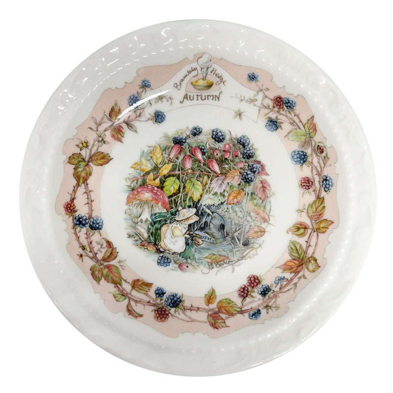 Brambly Hedge Royal Doulton Set Of Four Seasons Plates