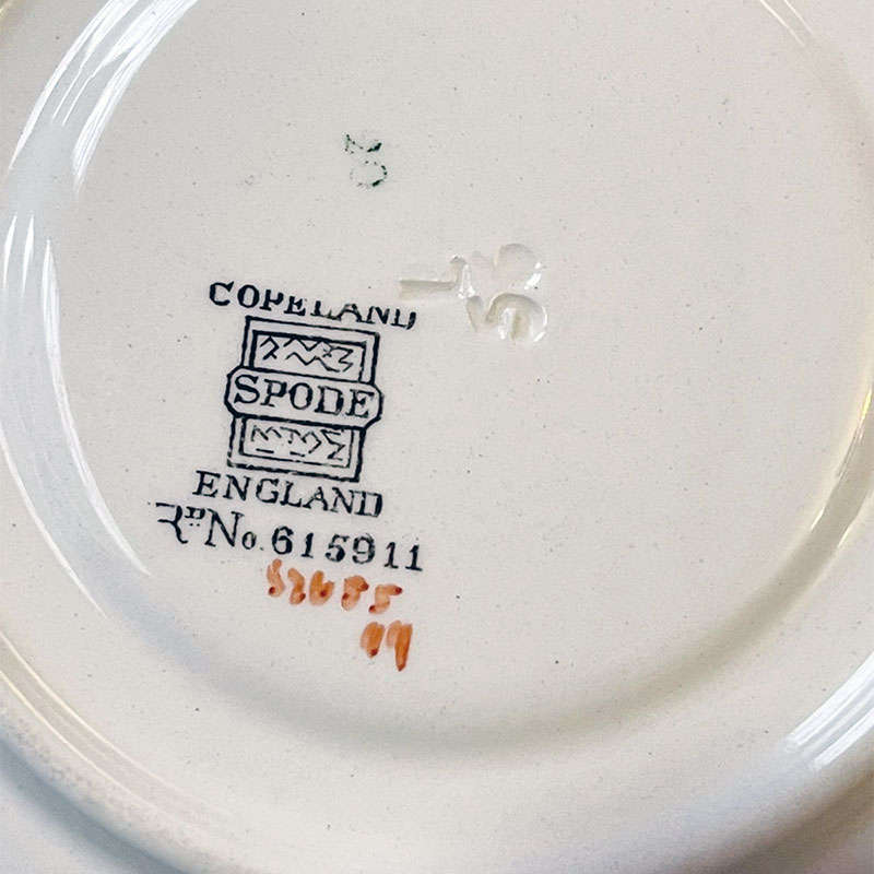 Copeland Spode Eden Pattern Soup Coupe
