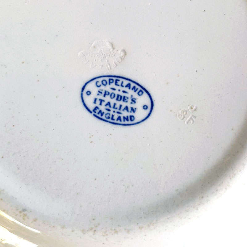 Copeland Spode Blue Italian Pattern Bachelor Teapot