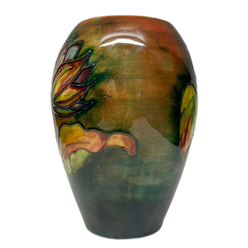 Flambe Walter Moorcroft Dahlia Vase