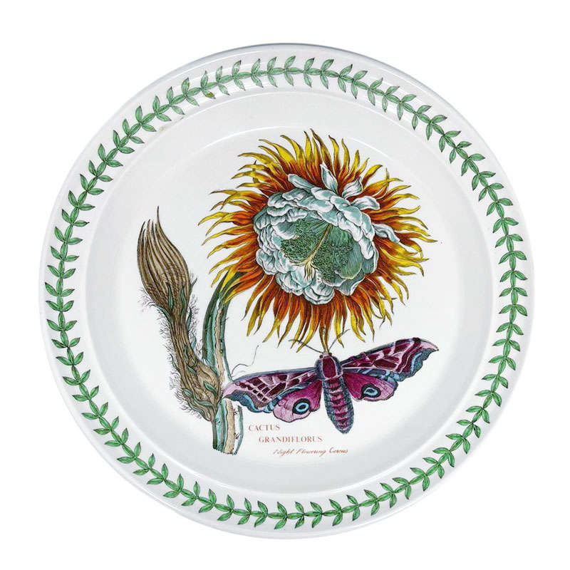 Portmeirion Botanic Garden Entree Plate Night Flowering Cereus