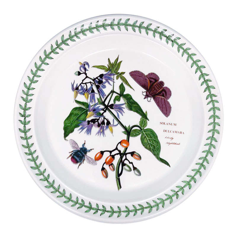 Portmeirion Botanic Garden Entree Plate Woody Nightshade
