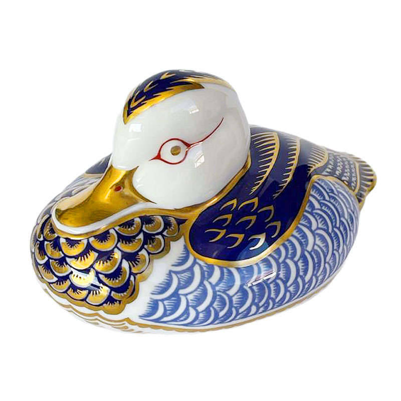 Royal Crown Derby Duck Paperweight