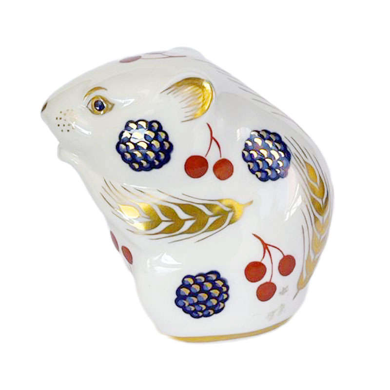 Royal Crown Derby Field Mouse Paperweight