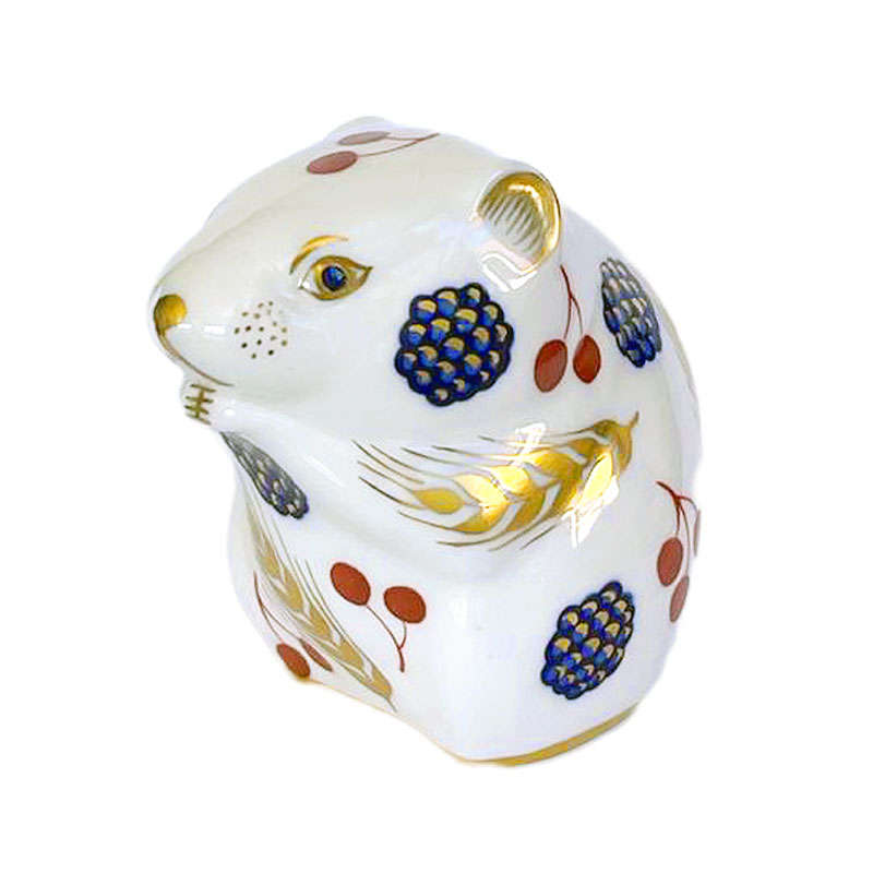 Royal Crown Derby Field Mouse Paperweight