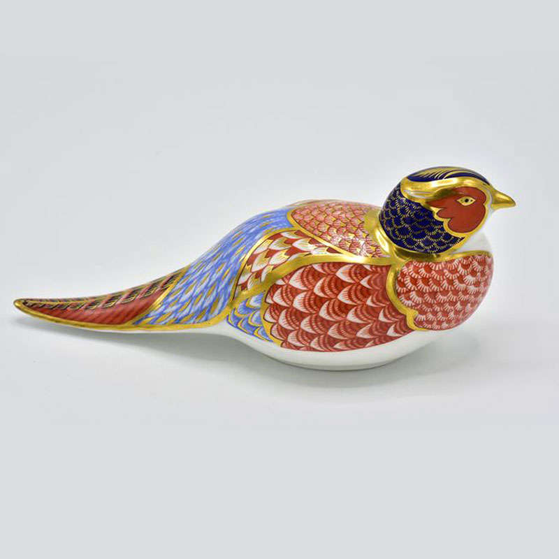 Royal Crown Derby Pheasant Paperweight