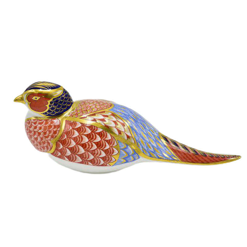 Royal Crown Derby Pheasant Paperweight