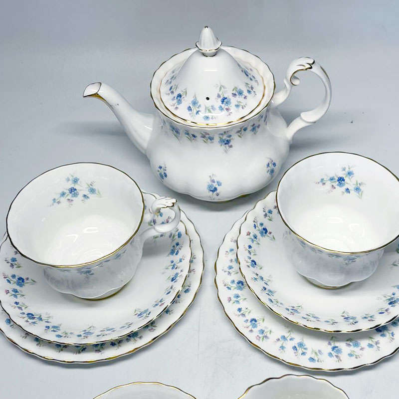 Royal Albert Bachelor Tea Set Memory Lane