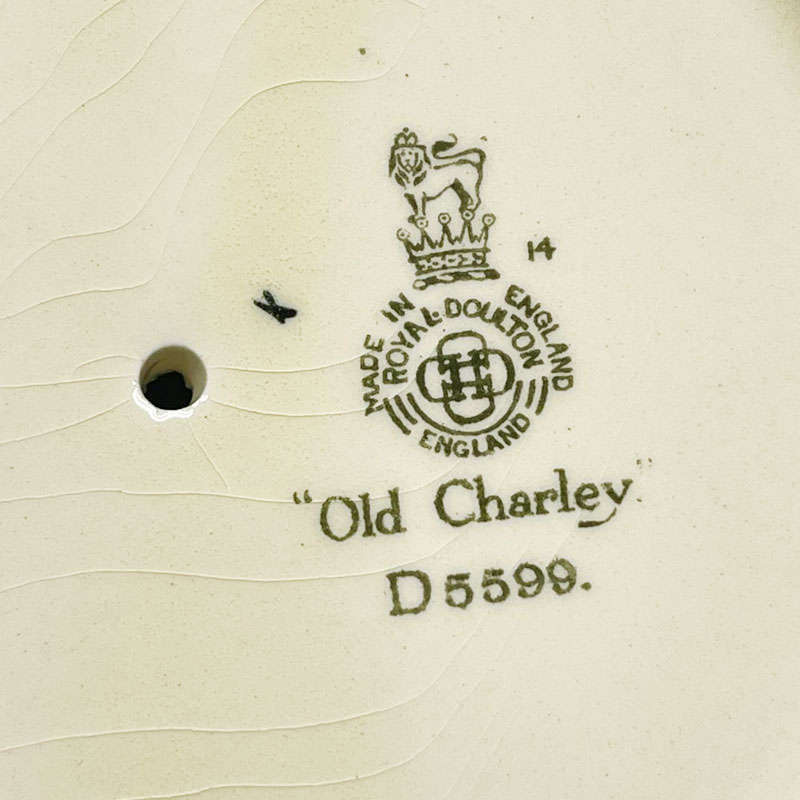 Royal Doulton Ashpot Old Charley D5599