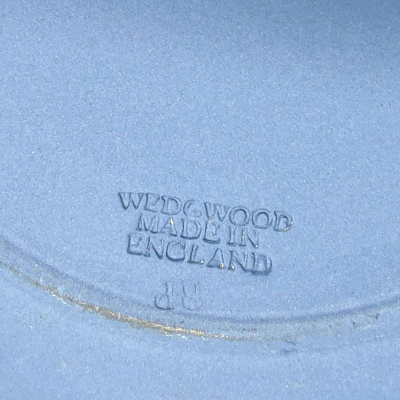 Wedgwood Blue Jasperware  Vase Maiden Chariot
