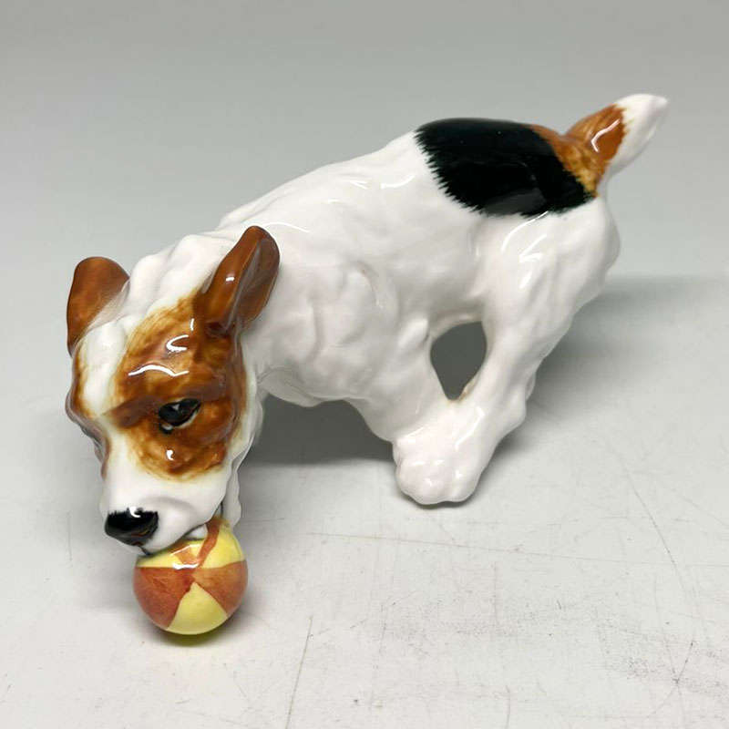 Royal Doulton Character Dog Running with Ball  HN1097