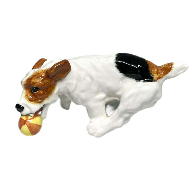 Royal Doulton Character Dog Running with Ball  HN1097