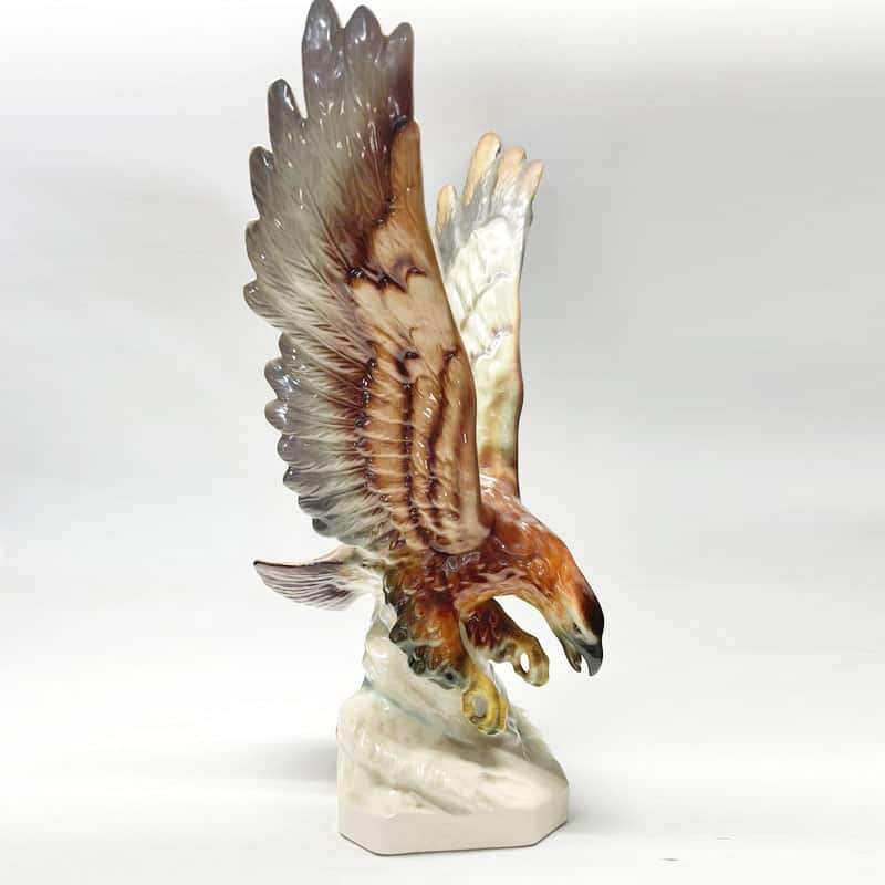 Pair Cortendorf Porzellanfabrik Eagles C1952