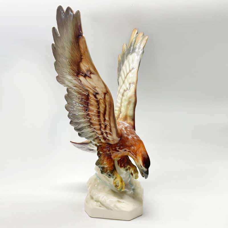 Pair Cortendorf Porzellanfabrik Eagles C1952