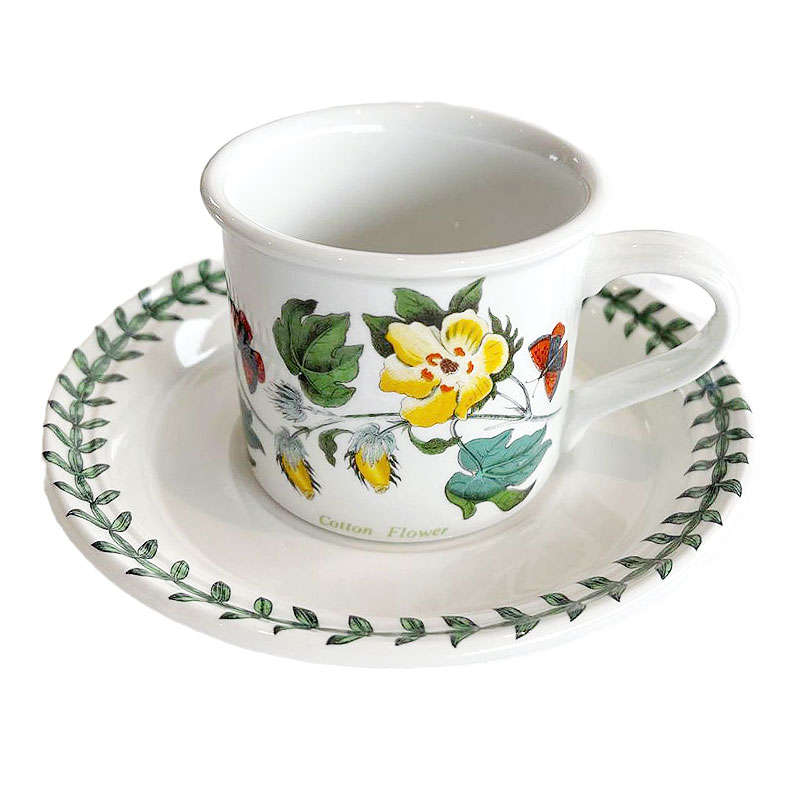 Portmeirion Botanic Garden Coffee Duo Cotton Flower