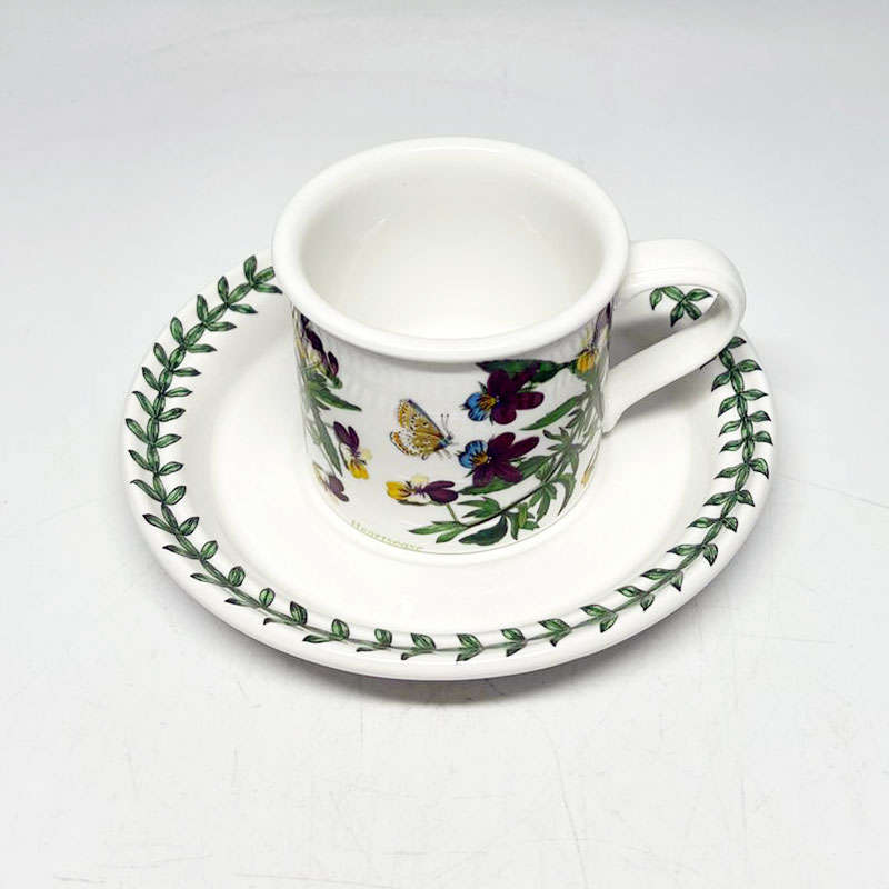 Portmeirion Botanic Garden Coffee Duo Viola Tricolor