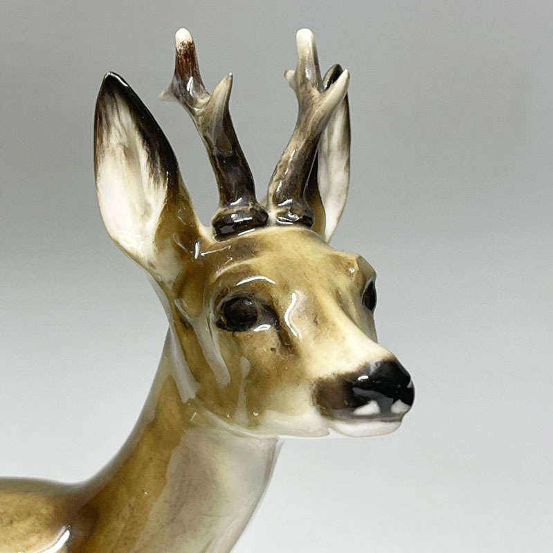 Rare Hutschenreuther Deer Group Tutter Germany