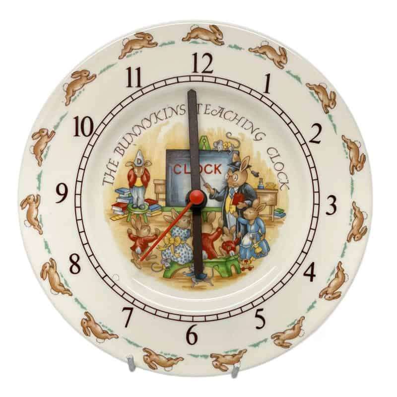 Royal Doulton Bunnykins Teaching Clock
