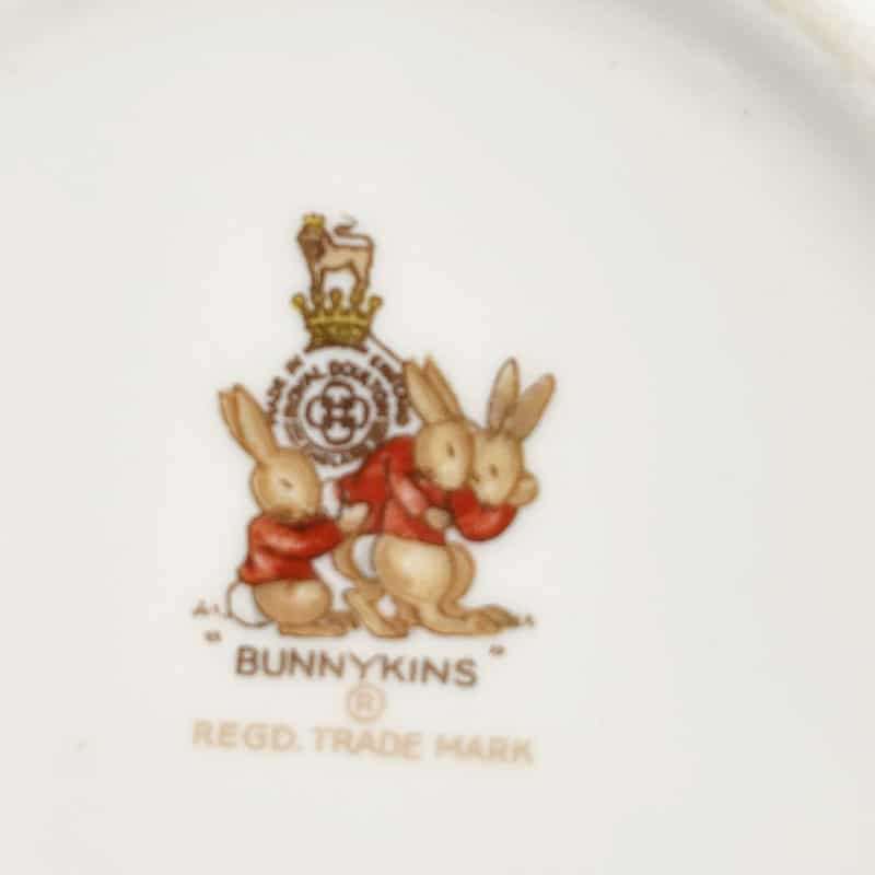Royal Doulton Bunnykins Plate Geography Lessons