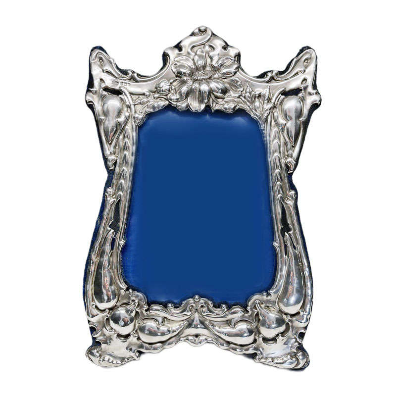 Art Nouveau Hallmarked Silver Picture Frame Carrs