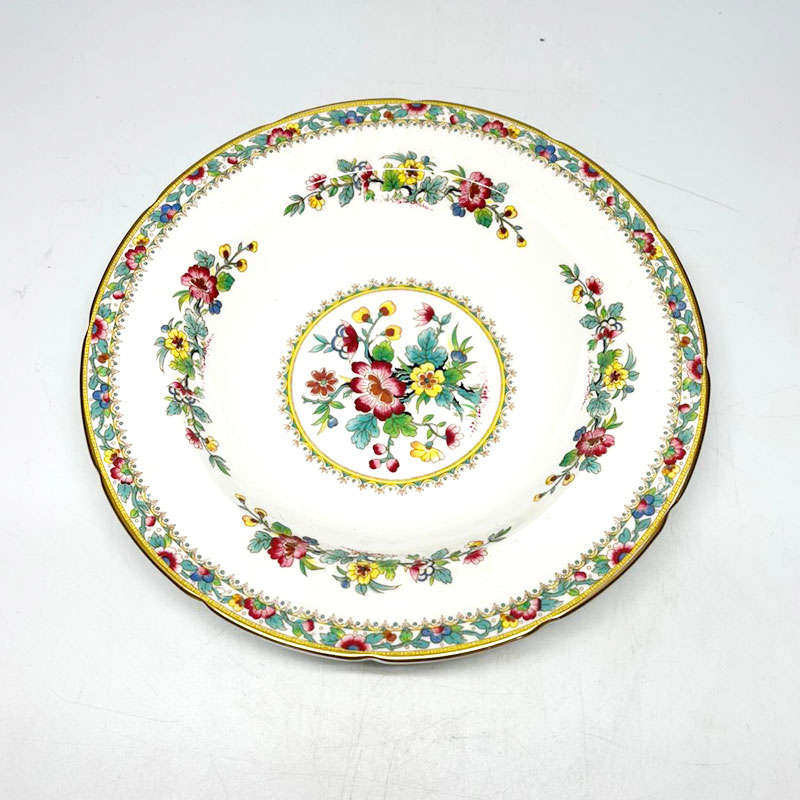 Coalport Ming Rose Large Rim Soup Bowl
