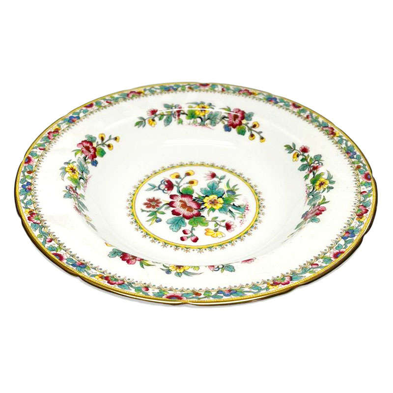 Coalport Ming Rose Large Rim Soup Bowl