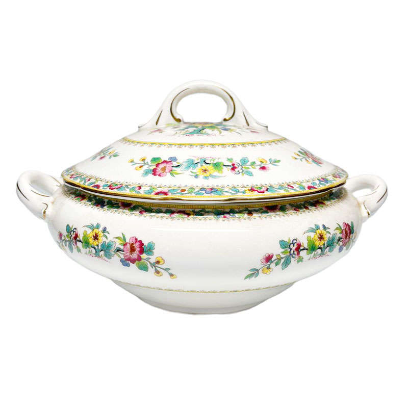 Coalport Ming Rose Vegetable Bowl and Cover