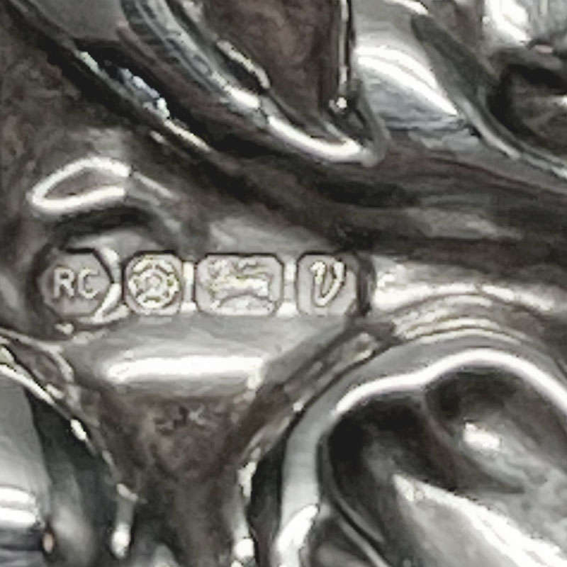 Hallmarked Sheffield Silver Heart Shaped Picture Frame