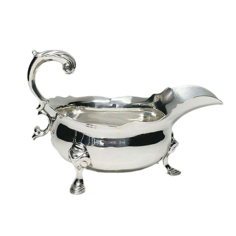 Hallmarked Silver Sauce Boat London 1810 T Streetin
