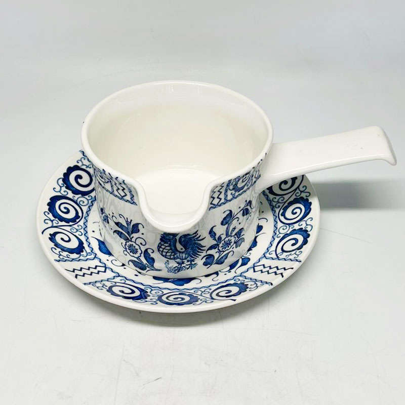 Johnson Brothers Chanticleer Sauce Boat On Saucer