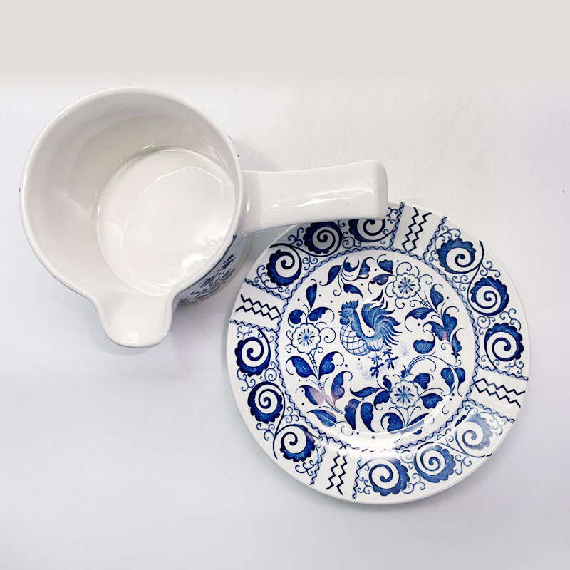 Johnson Brothers Chanticleer Sauce Boat On Saucer