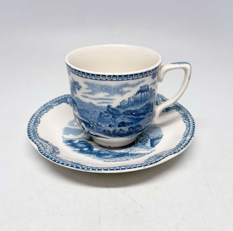 Johnson Brothers Old Britain Castles Demitasse Duo