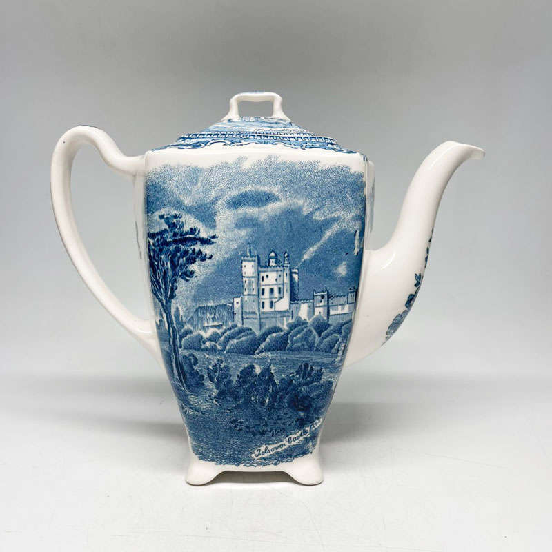 Johnson Brothers Old Britain Castles Pattern Coffee Pot