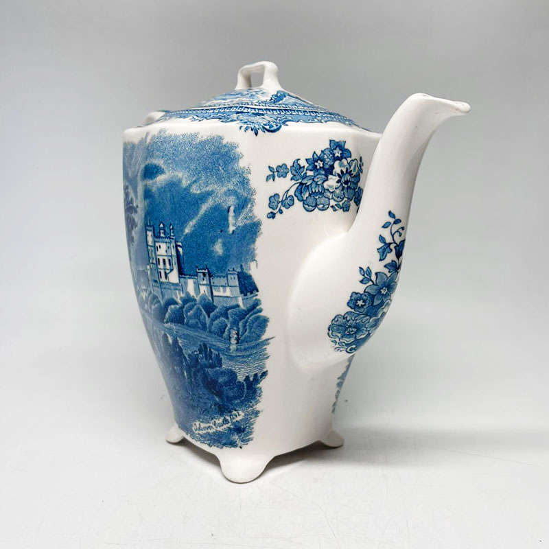 Johnson Brothers Old Britain Castles Pattern Coffee Pot