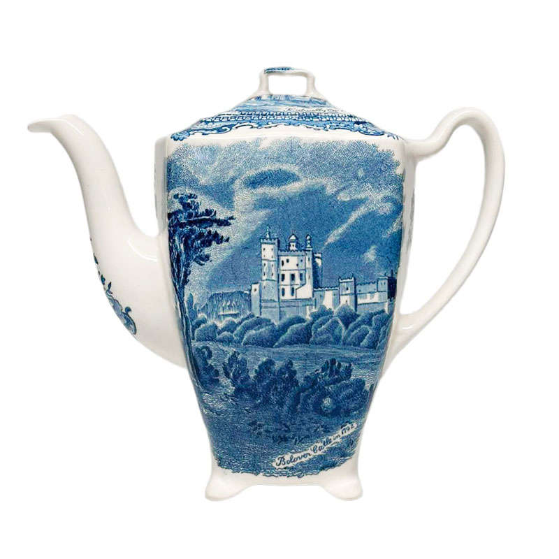 Johnson Brothers Old Britain Castles Pattern Coffee Pot