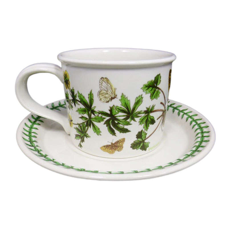 Portmeirion Botanic Garden Demitasse  Duo Potentilla Erecta